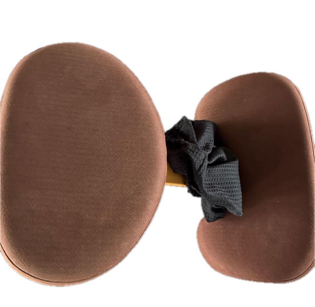 Balans Easy 姿勢矯正チェア　黒カバー　ブラウン