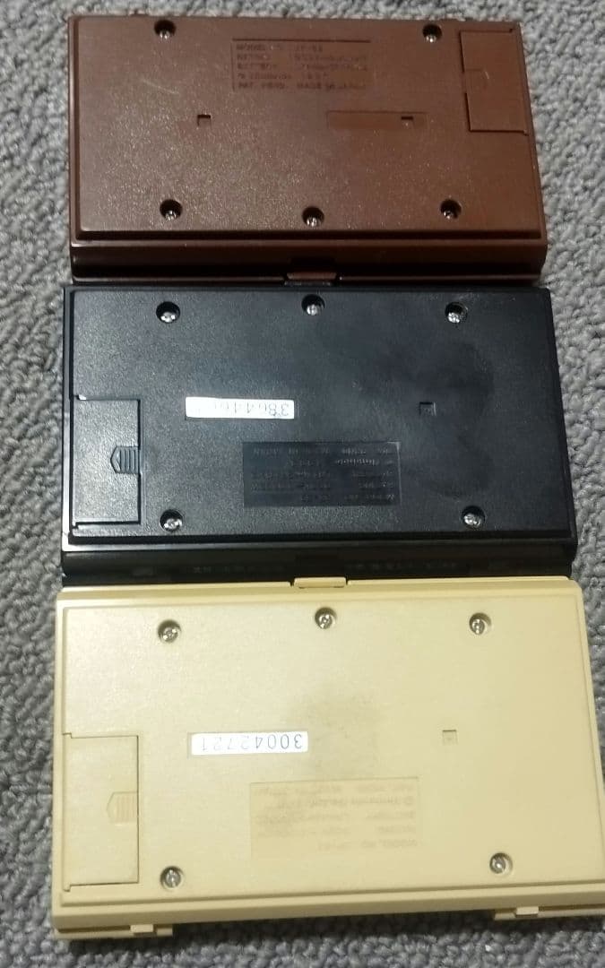 ゲームウォッチ　ドンキーコング　オイルパニック　ピンボール　ジャンク