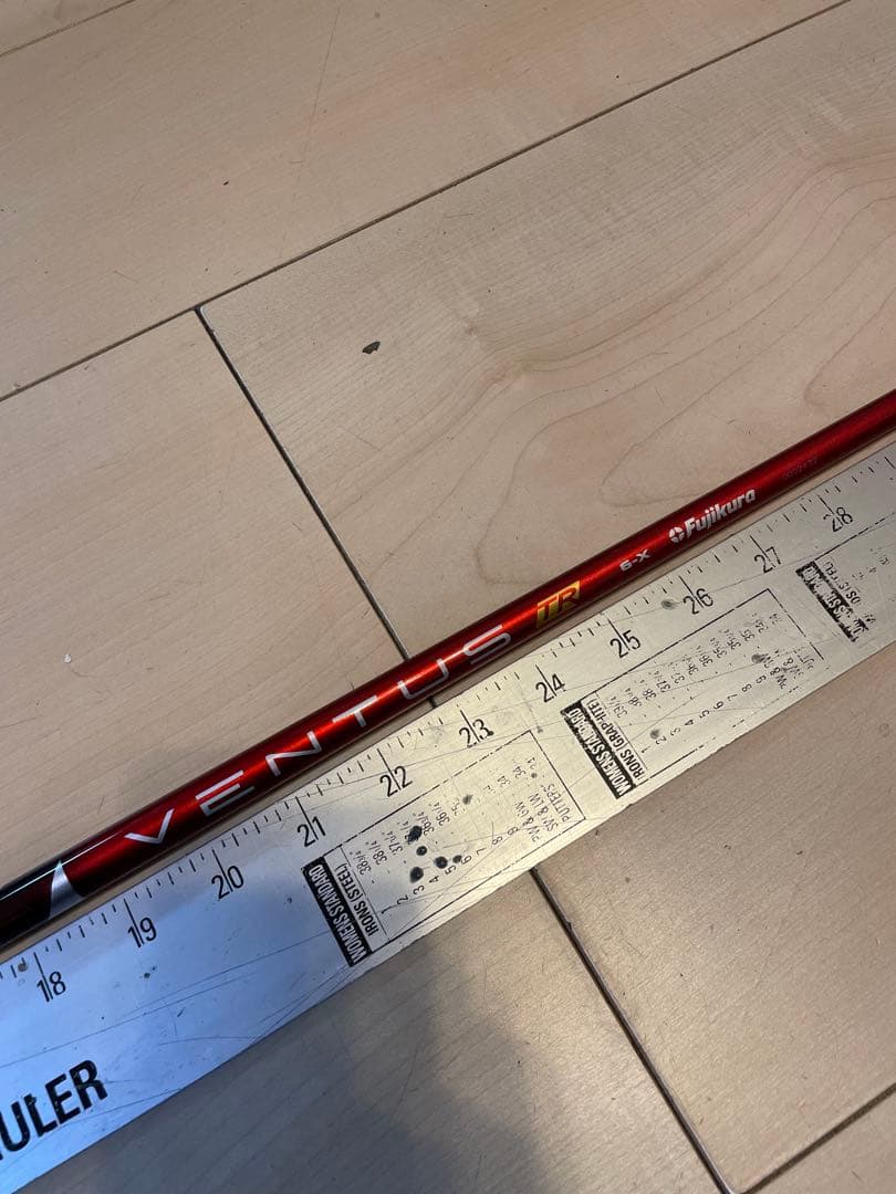 293 フジクラ　ベンタスレッドTR 6X キャロスリーブ付　ドライバー用