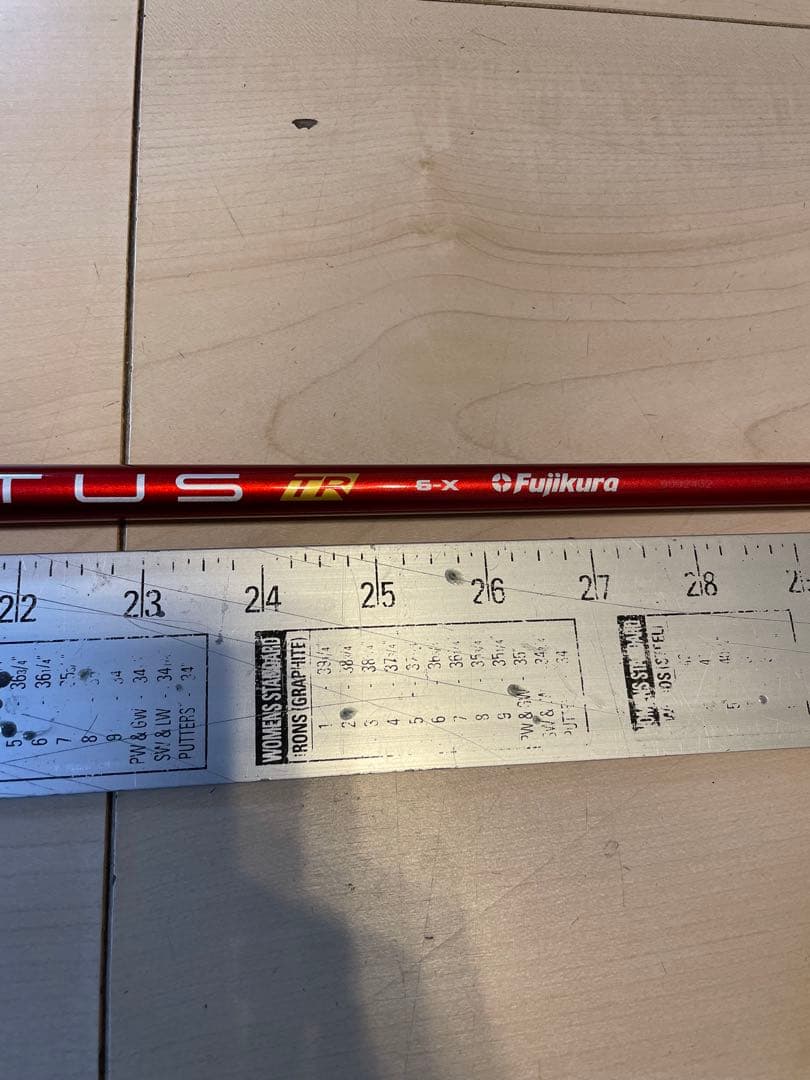 293 フジクラ　ベンタスレッドTR 6X キャロスリーブ付　ドライバー用