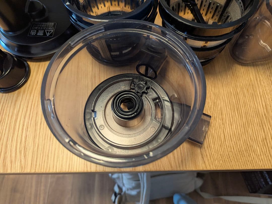 Panasonic MJ-L600-H 低速ジューサー 美品