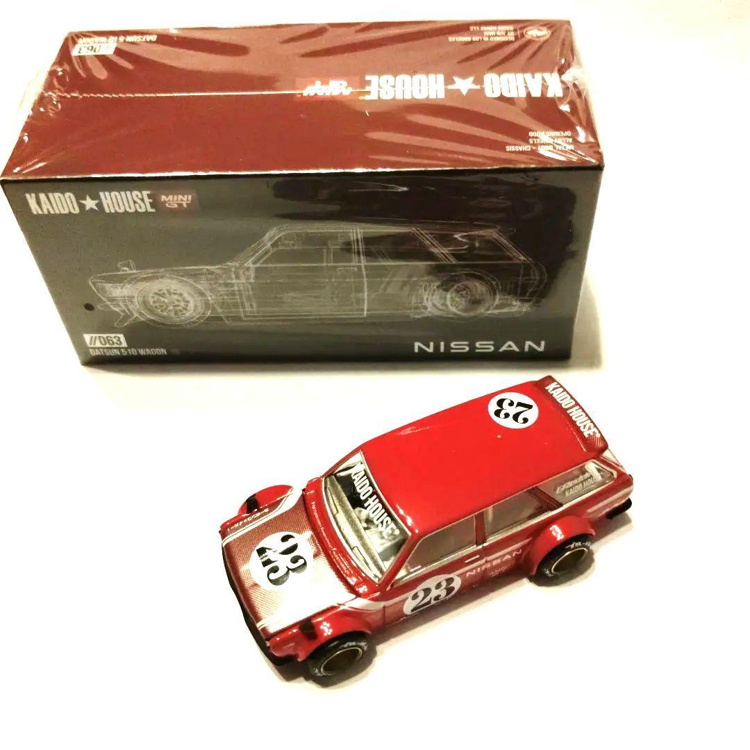 MINIGT 街道ハウス　 ダットサン510　チェイス