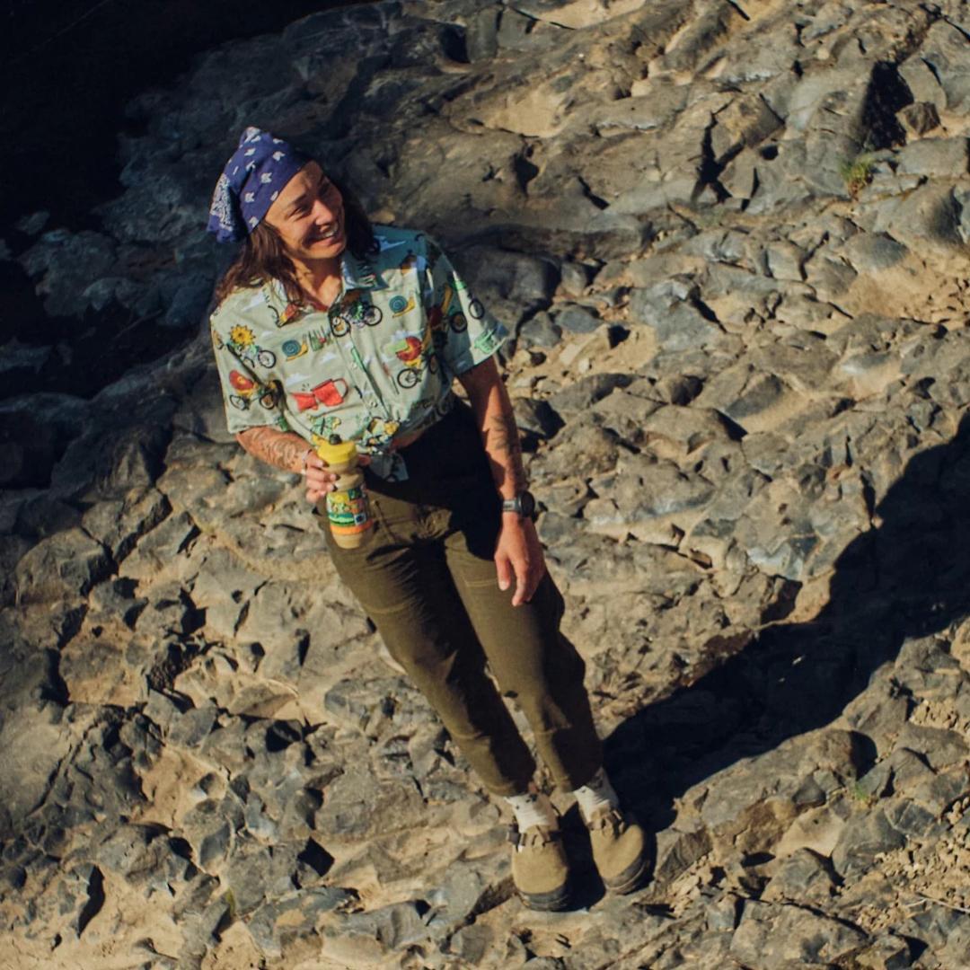 SWIFT INDUSTRIES スウィフトキャンプアウトパーティーシャツ M