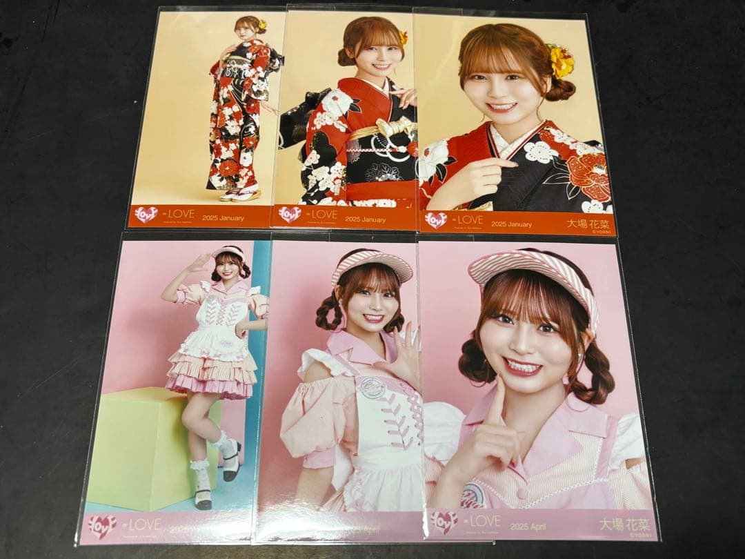 ち*と様 ＝LOVE イコラブ 生写真 大場花菜 まとめ売り 62枚