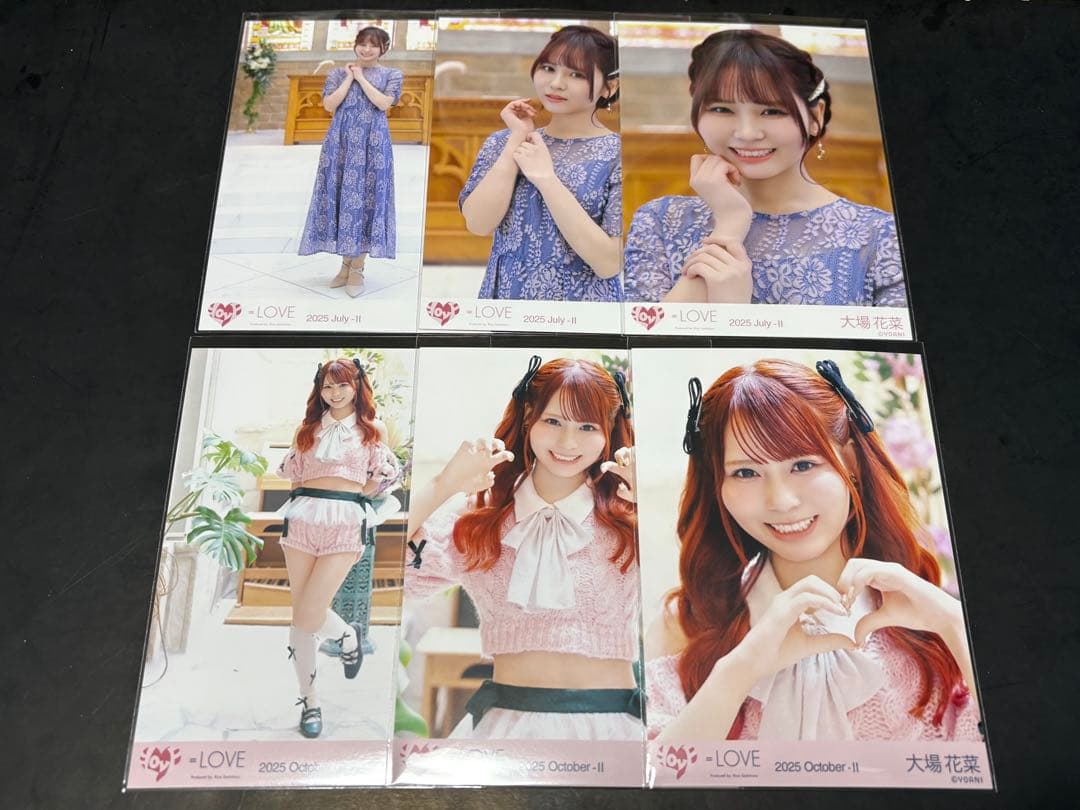 ち*と様 ＝LOVE イコラブ 生写真 大場花菜 まとめ売り 62枚