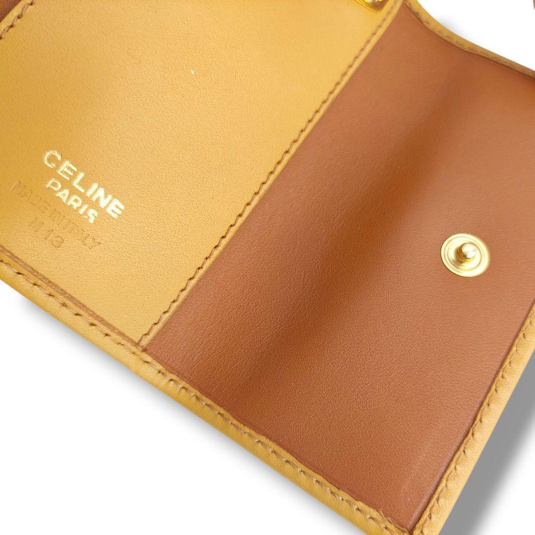 【極美品】CELINE　セリーヌ 　キーケース　トリオンフ　レザー　大人気