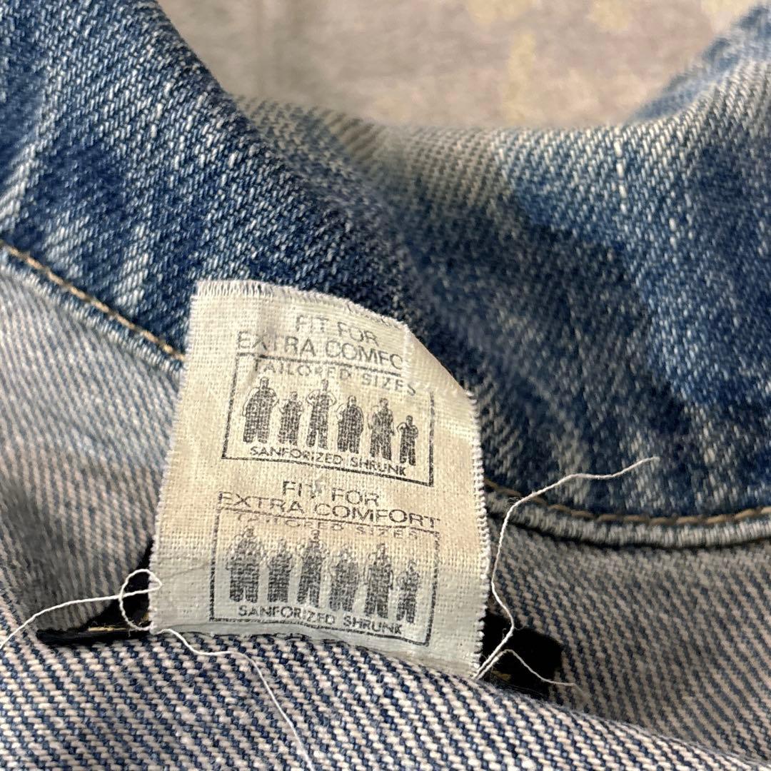 雰囲気抜群 y2k 90s Lee Riders デニムジャケット Gジャン