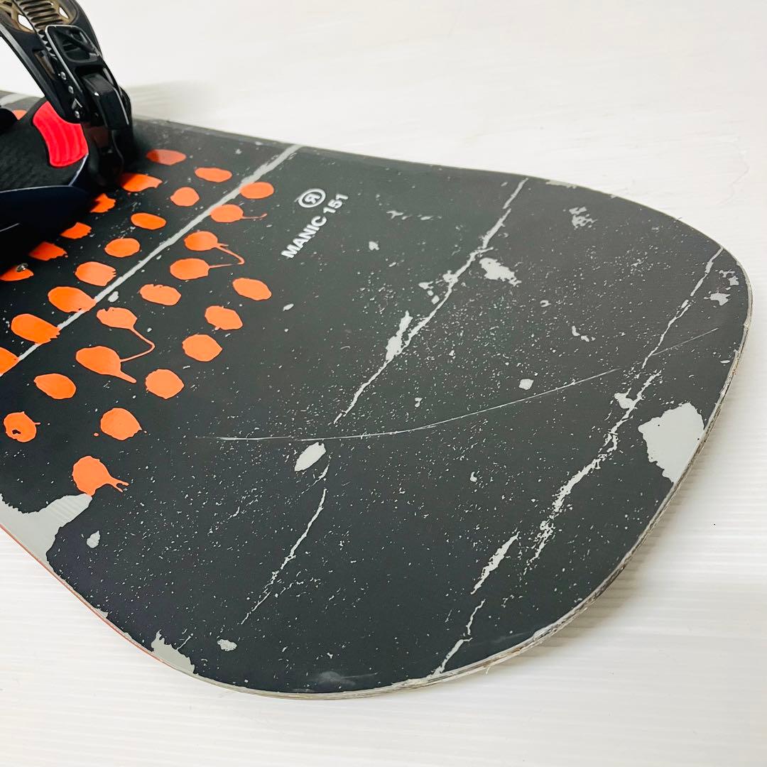 RIDE ライド　スノボセット　スノーボード　ボード　MANIC ビンディング