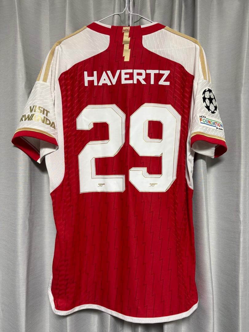 アーセナル 23-24 ホームユニフォーム オーセンティック ハヴァーツ 29番