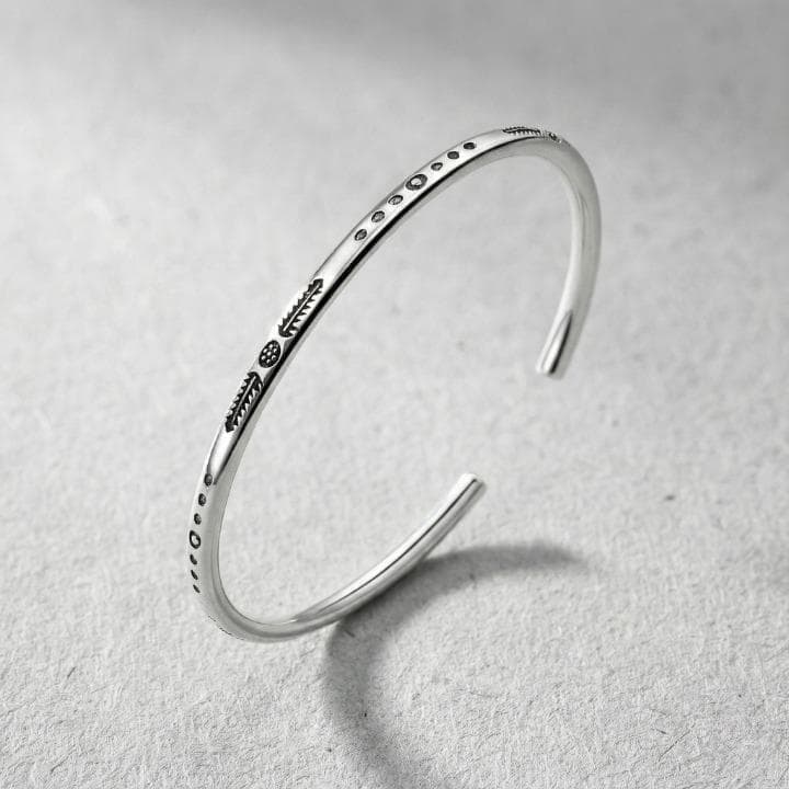 バングル ブレスレッド シルバー925 インディアン アメカジ