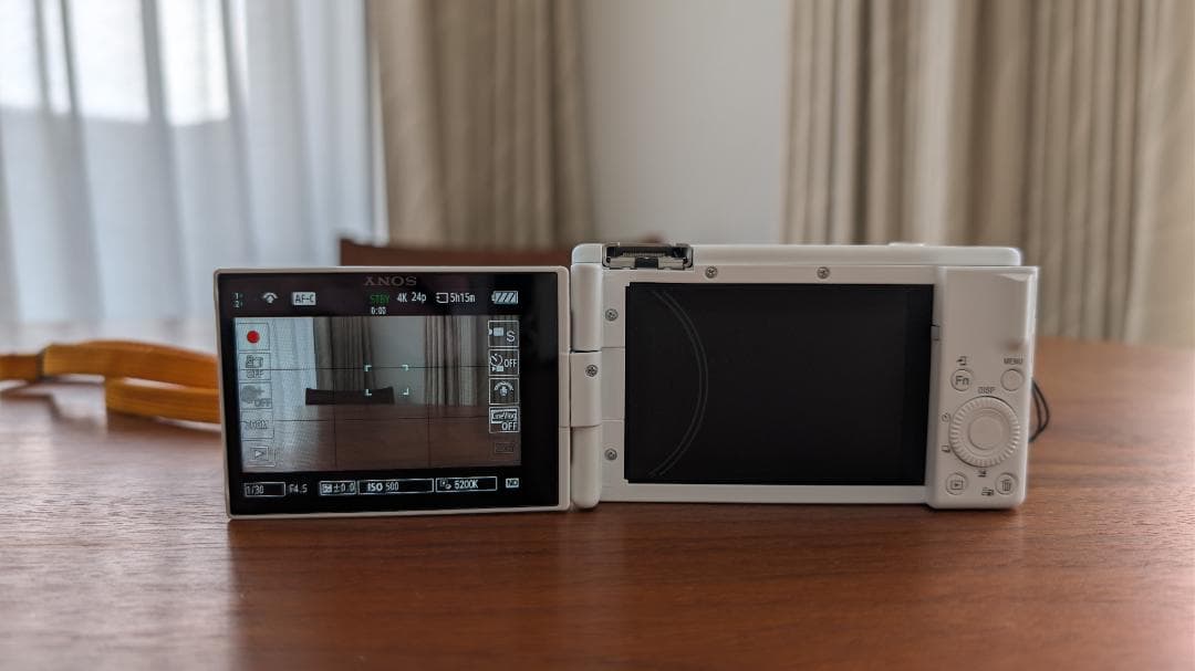 SONY ZV-1 II ホワイト バッテリー・充電器・ストラップ付【美品】