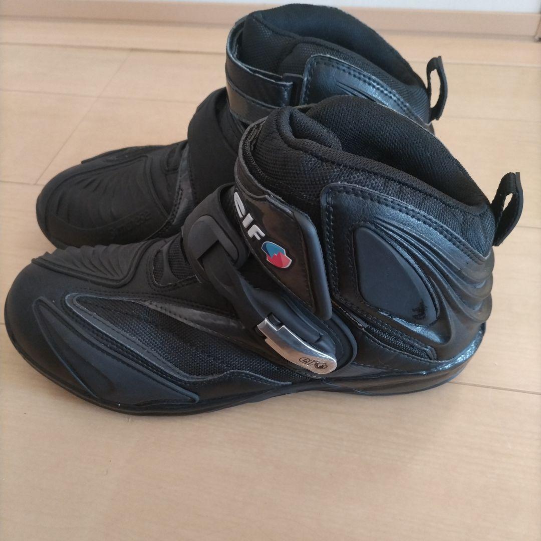 elf バイク用靴 ブラック