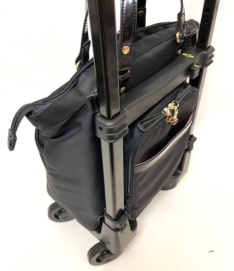 ほぼ未使用 極美品SWANY ハローキティ コラボ ショッピングキャリー