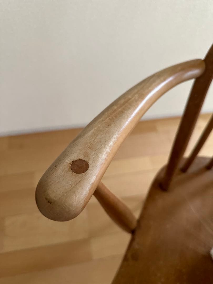 fiat lux イギリスアンティークercolフープバックアームチェア