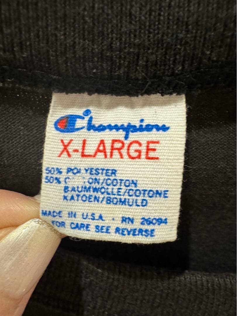 80's Champion トリコタグ フットボールシャツ