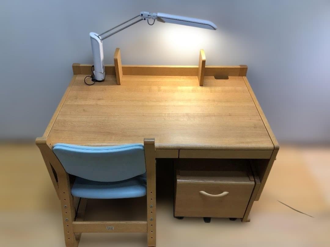 ピノ子(ᵔᴥᵔ)　①　袖机　送料無料 ベネッセ カリモク 51102