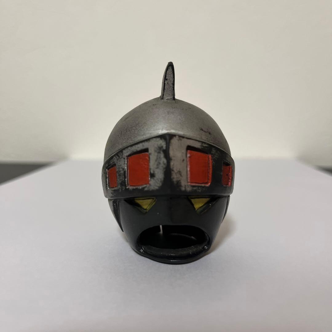 シルバー仮面ジャイアント 面取れ ソフビ 旧バンダイ 当時物