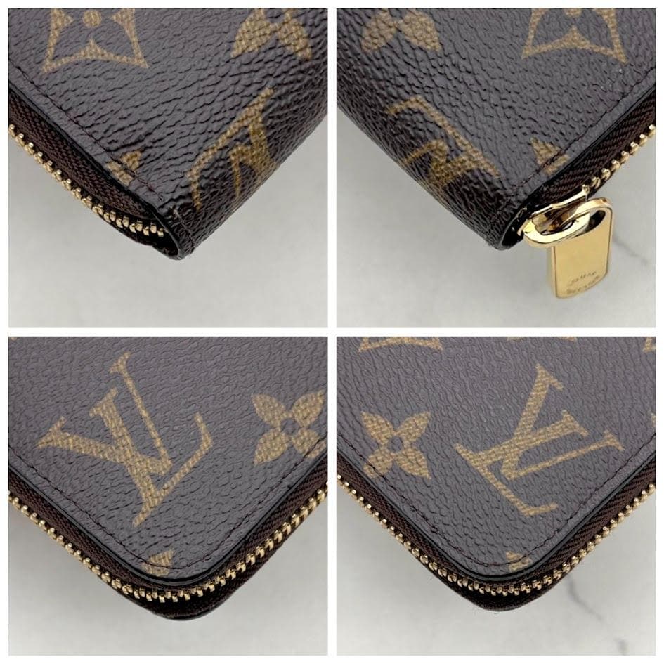 【極美品】ルイヴィトン　ジッピーウォレット　モノグラム　ラウンドジップ