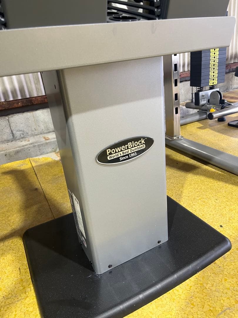 PowerBlock Sport5 片側22.5kg×2個　スタンド付き　可変式