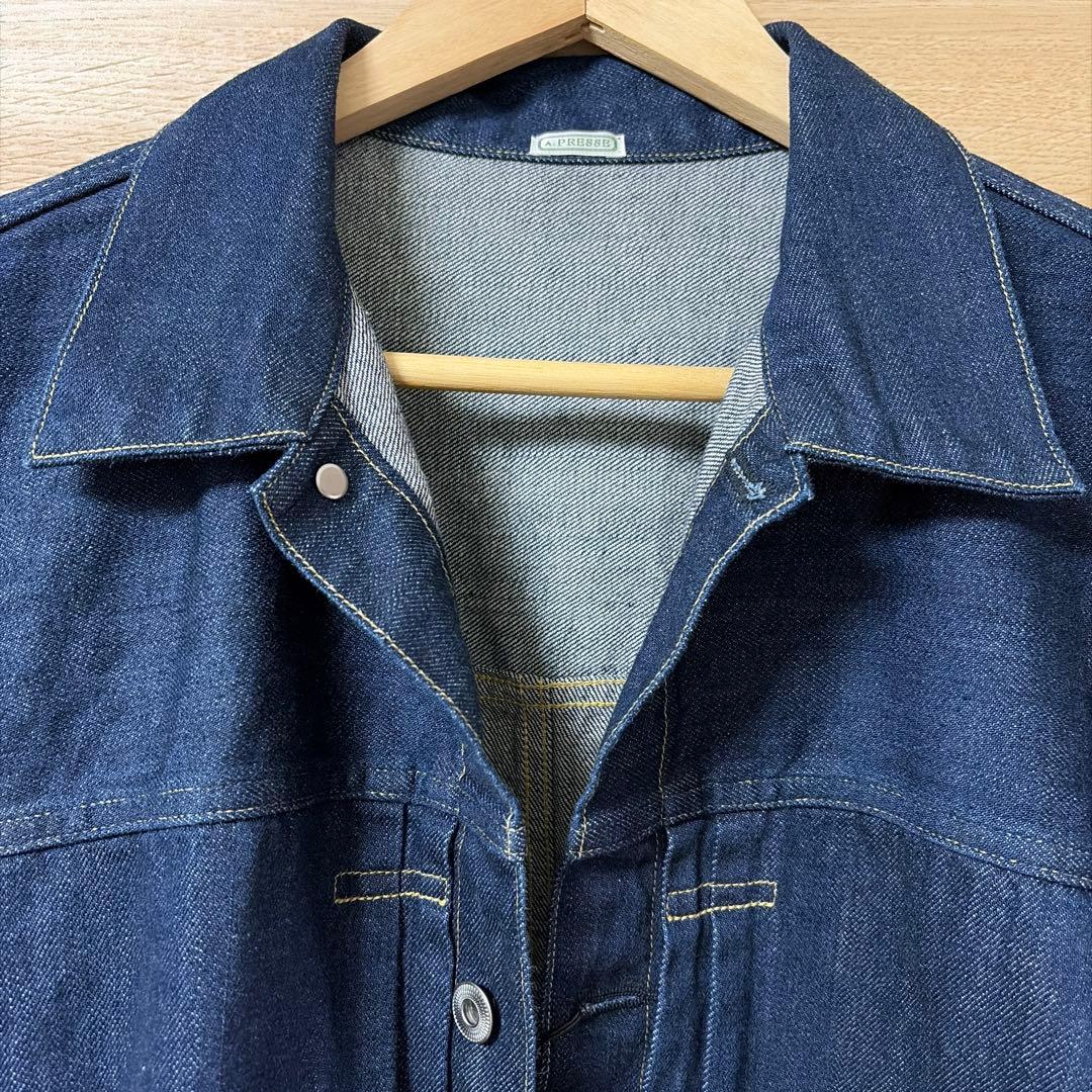ジャケット・アウター A.PRESSE 26SS No.213 Denim Jacket 44