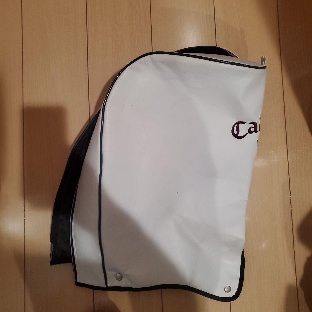 Callaway キャディバッグ ホワイト/ネイビー/バーガンディ