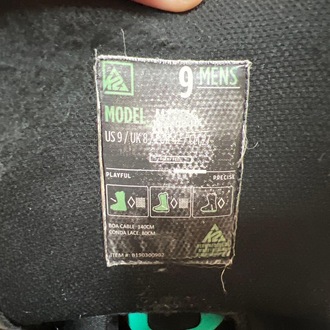 【即日発送】K2 ケーツー スノーボード MAYSIS メイシス27.0cm