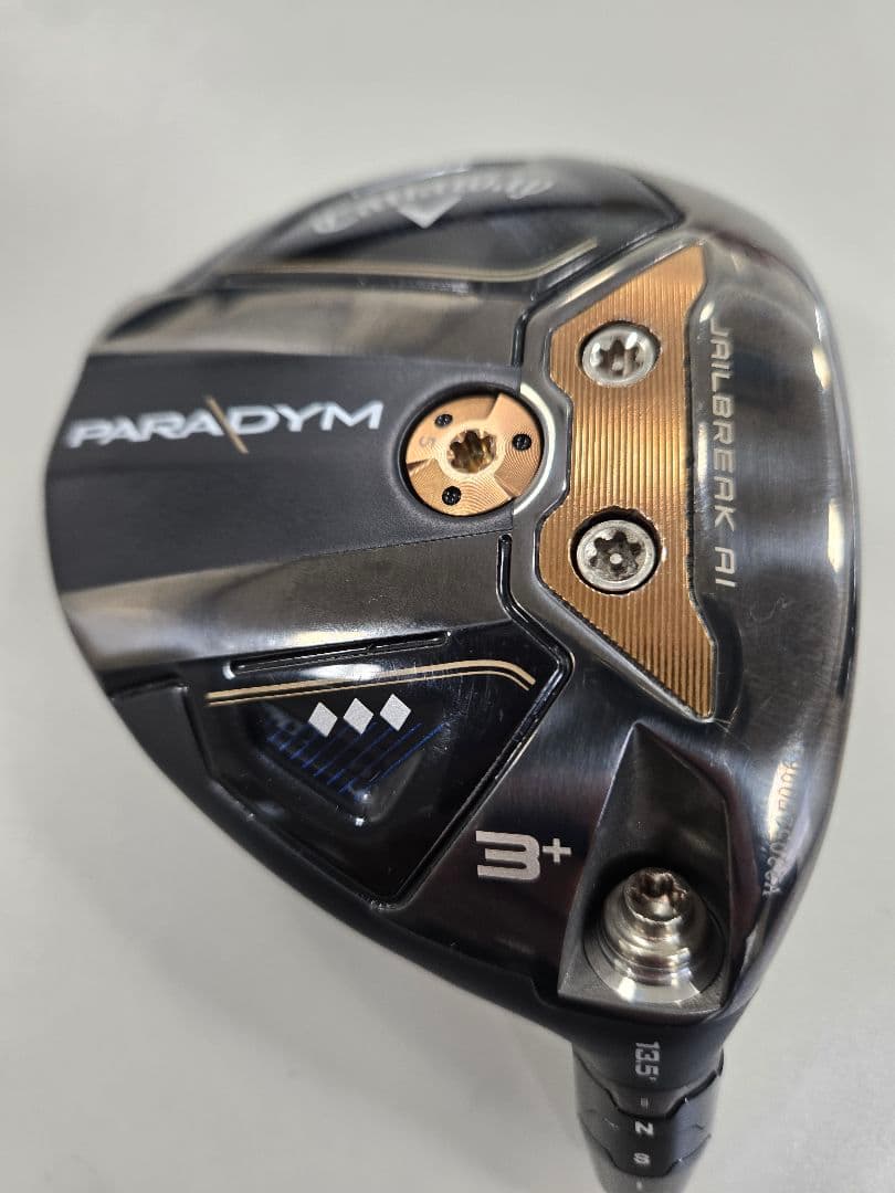 Callaway PARADYM FW3+ ヘッドスリーブ付 ヘッドカバー無し