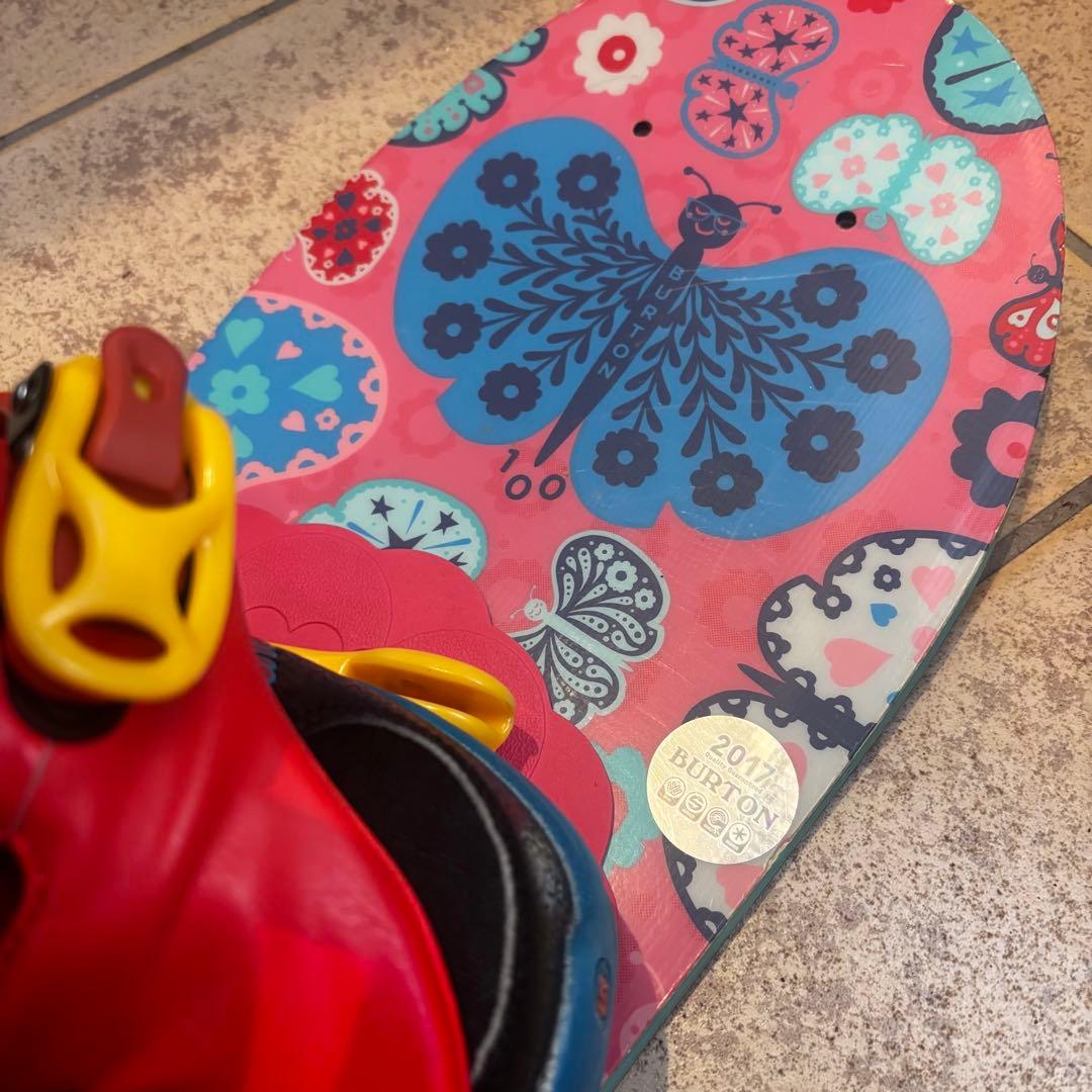 キッズ　スノーボードセット　Burton 2017年モデル