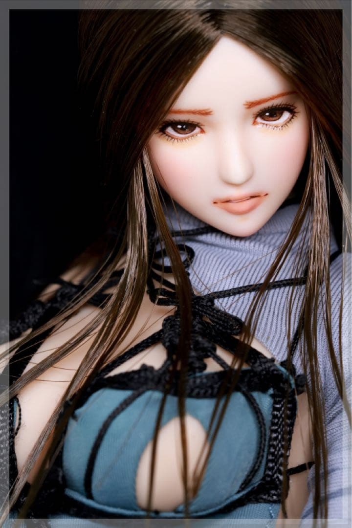 ♪♪ 1/6 　ドール カスタムドールヘッド　零璃　(れいり)　♪♪