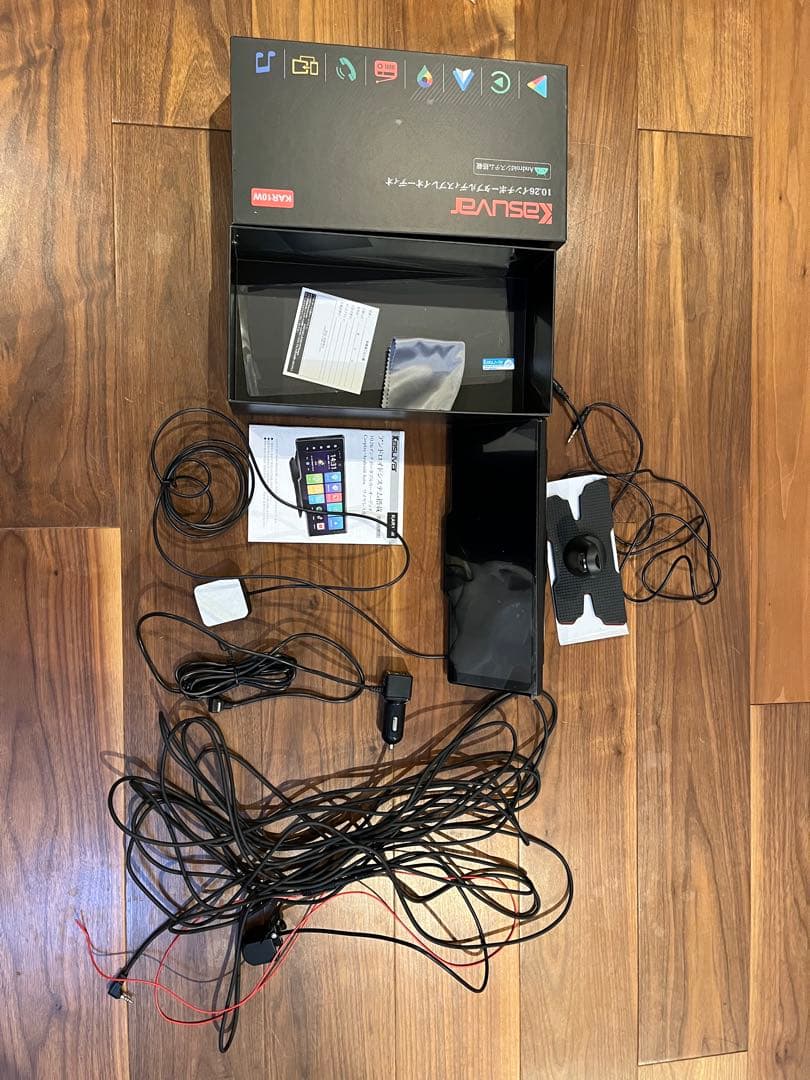 Kasuvar ポータブルカーナビ 10.26インチ (バックカメラ付き)