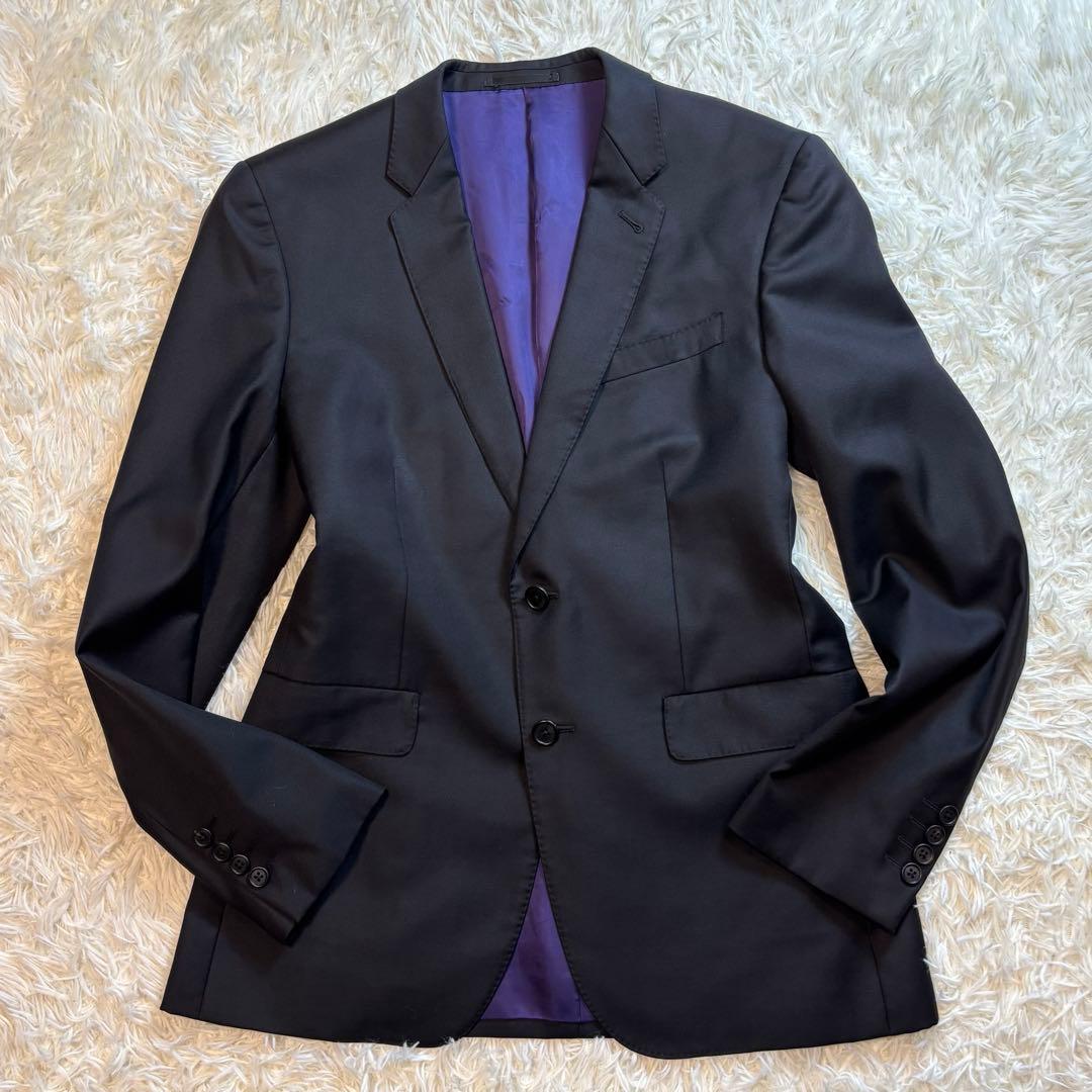 Paul Smith ポールスミス ロロピアーナ 総裏パープル XLサイズ