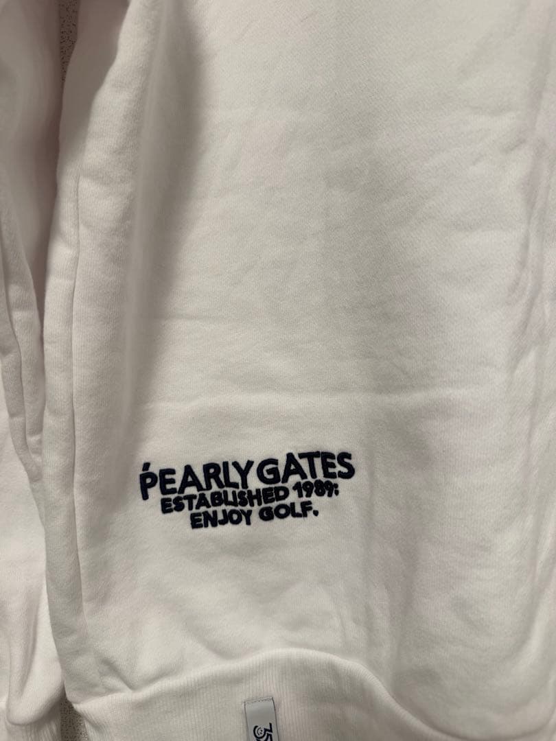PEARLY GATES ホワイト トレーナー サイズ4