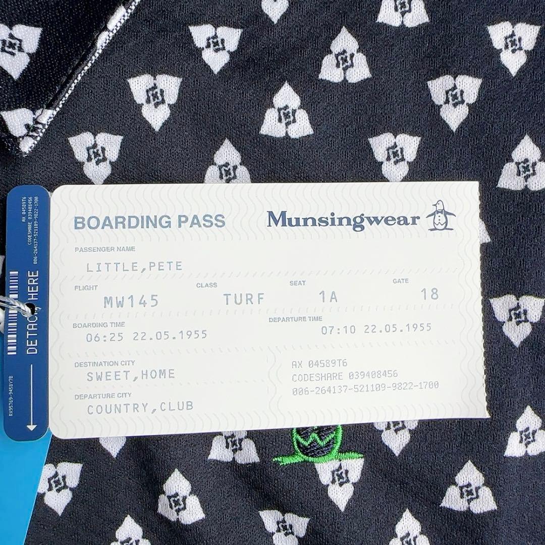 高島屋購入　マンシングウェア　サンスクリーンプリントゴルフワンピース　LL