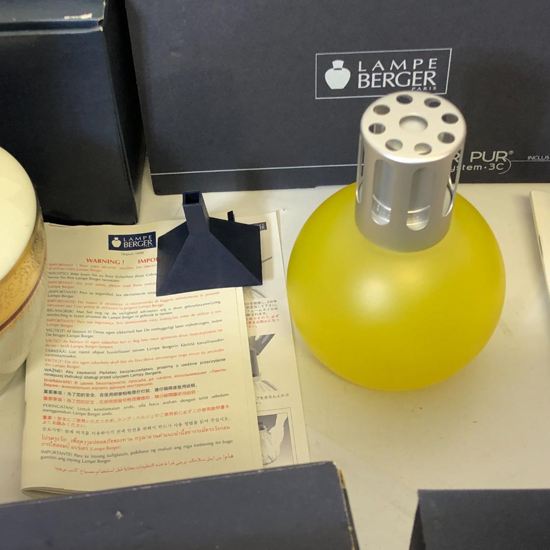 ランプベルジェ アロマランプ フレグランスランプ 7点セット