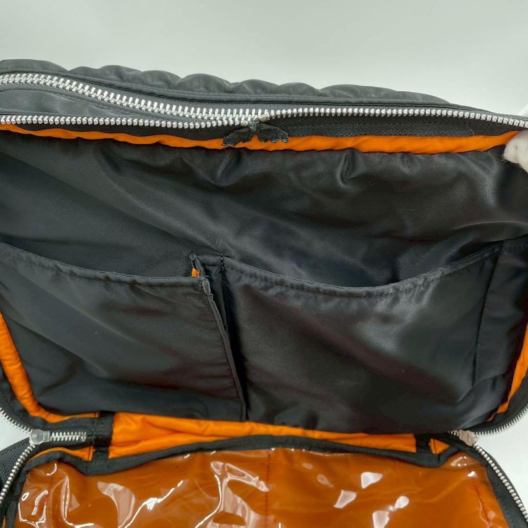 美品　ポーター　タンカー　XL 二層　エキスパンダブル　ショルダーバッグ　黒