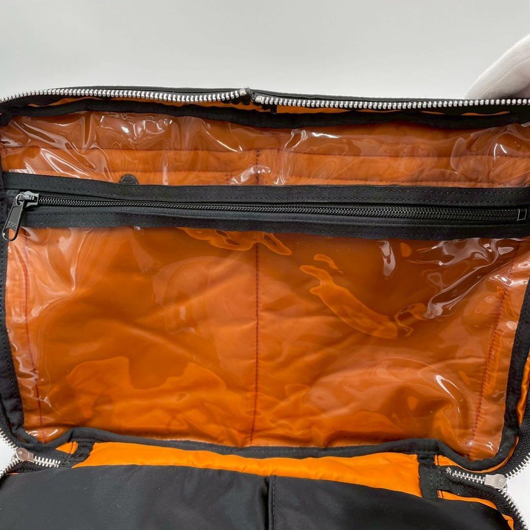 美品　ポーター　タンカー　XL 二層　エキスパンダブル　ショルダーバッグ　黒