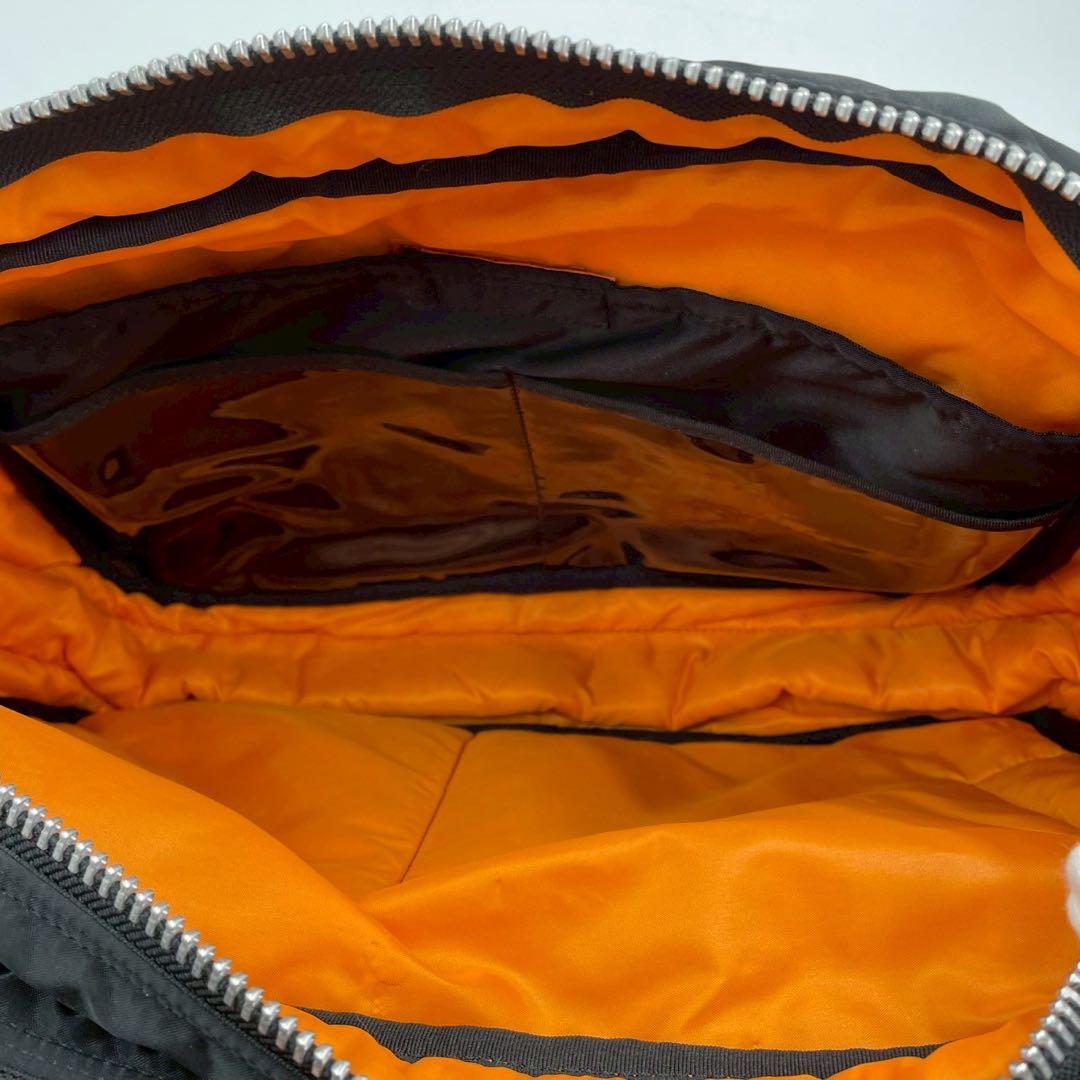 美品　ポーター　タンカー　XL 二層　エキスパンダブル　ショルダーバッグ　黒