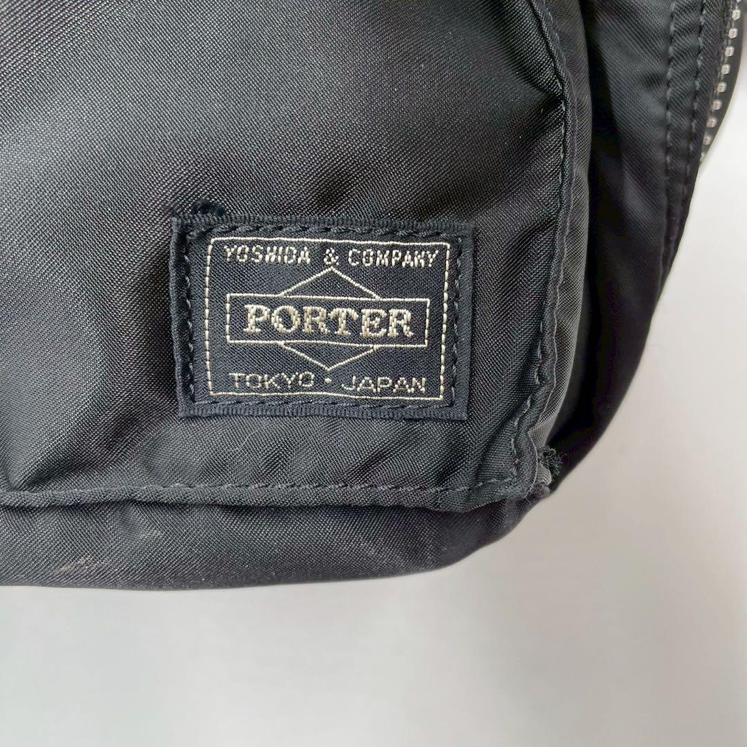 美品　ポーター　タンカー　XL 二層　エキスパンダブル　ショルダーバッグ　黒