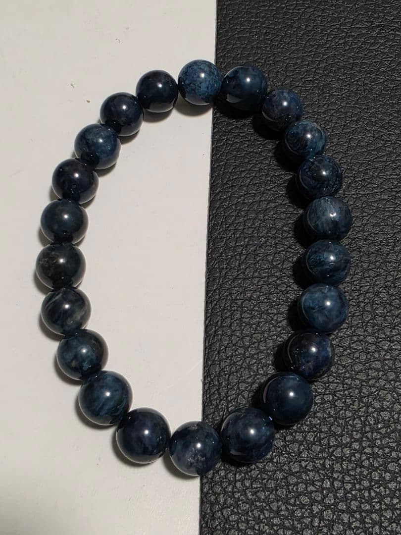 専用出品　8ミリ　ブルースギライトブレスレット