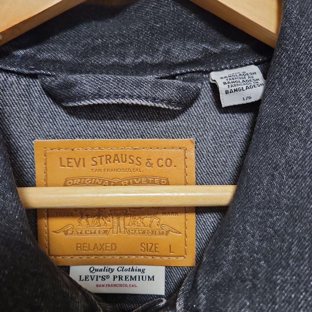 値下✕ BIG Eタブ Levi's Premium トラッカージャケット L - メルカリ