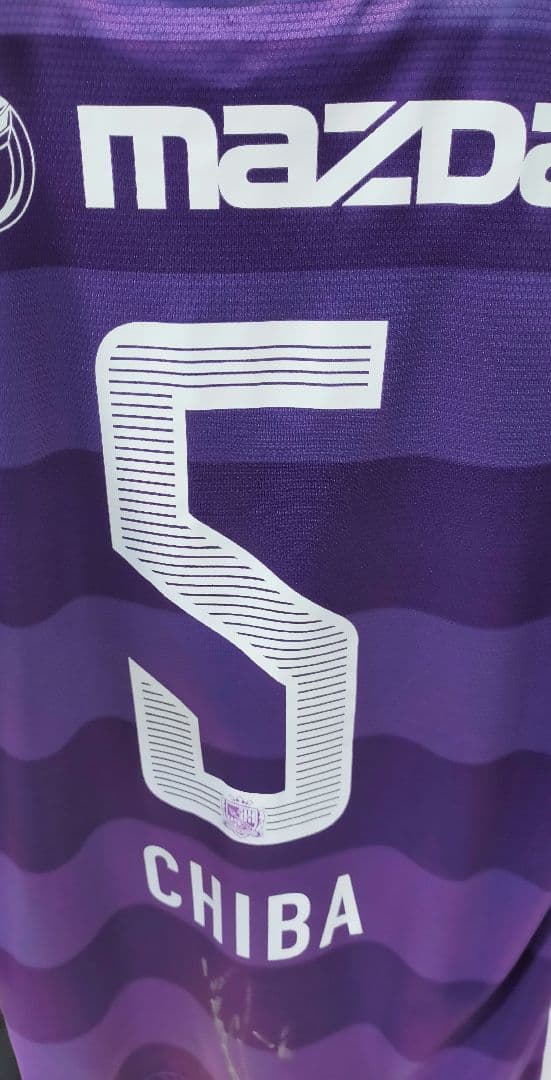 【サイン入り美品】サンフレッチェ広島 2013シーズン 千葉和彦選手 Sサイズ