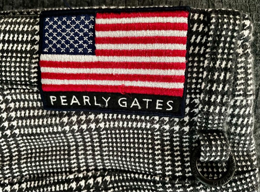 PEARLY GATES 防寒　裏起毛　4 パーリーゲイツ　千鳥格子　アメリカ