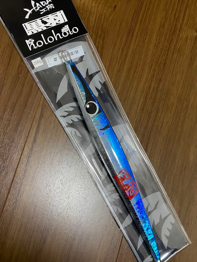 ハダジグ 羽田ジグ ハイブリッド 200g ブルー/シルバーグロー - メルカリ