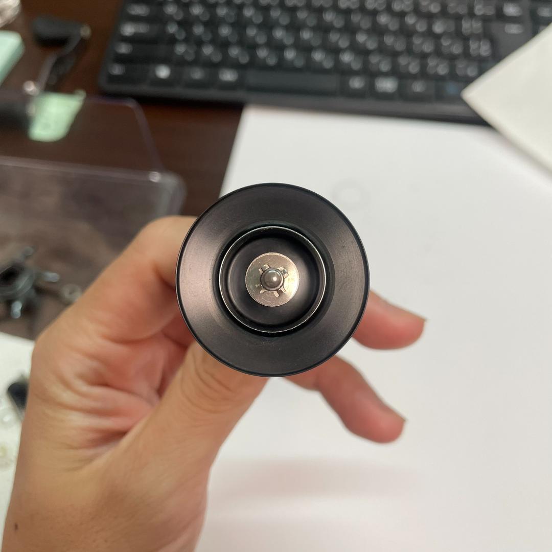 AG41 ／A7663Cbベイトリール用カスタムハンドル ゴールド