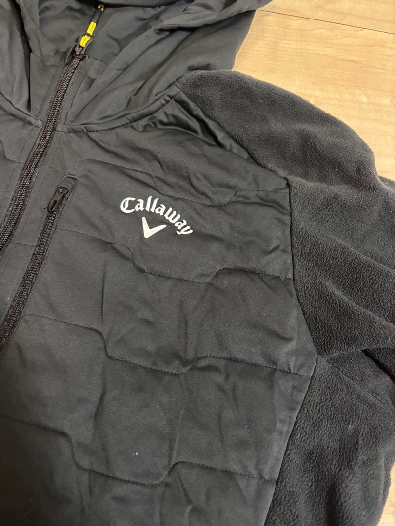 Callaway ブラック LL フリースジャケット