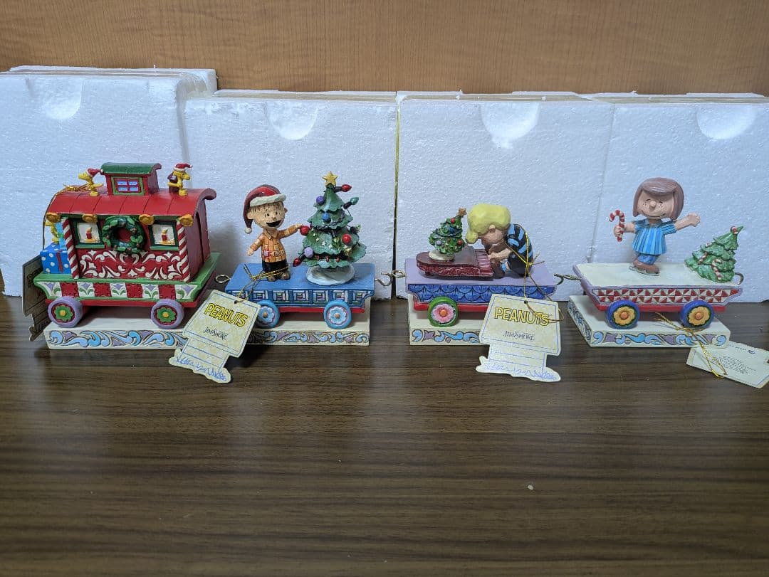 単品】ジムショア スヌーピー ライナス クリスマス列車