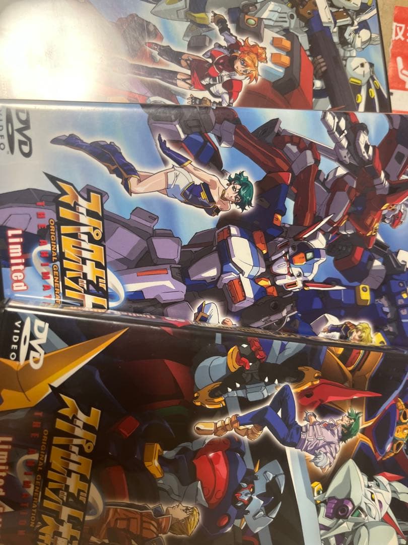スーパーロボット大戦OG ジインスペクター ディバインウォーズ　ova 全巻