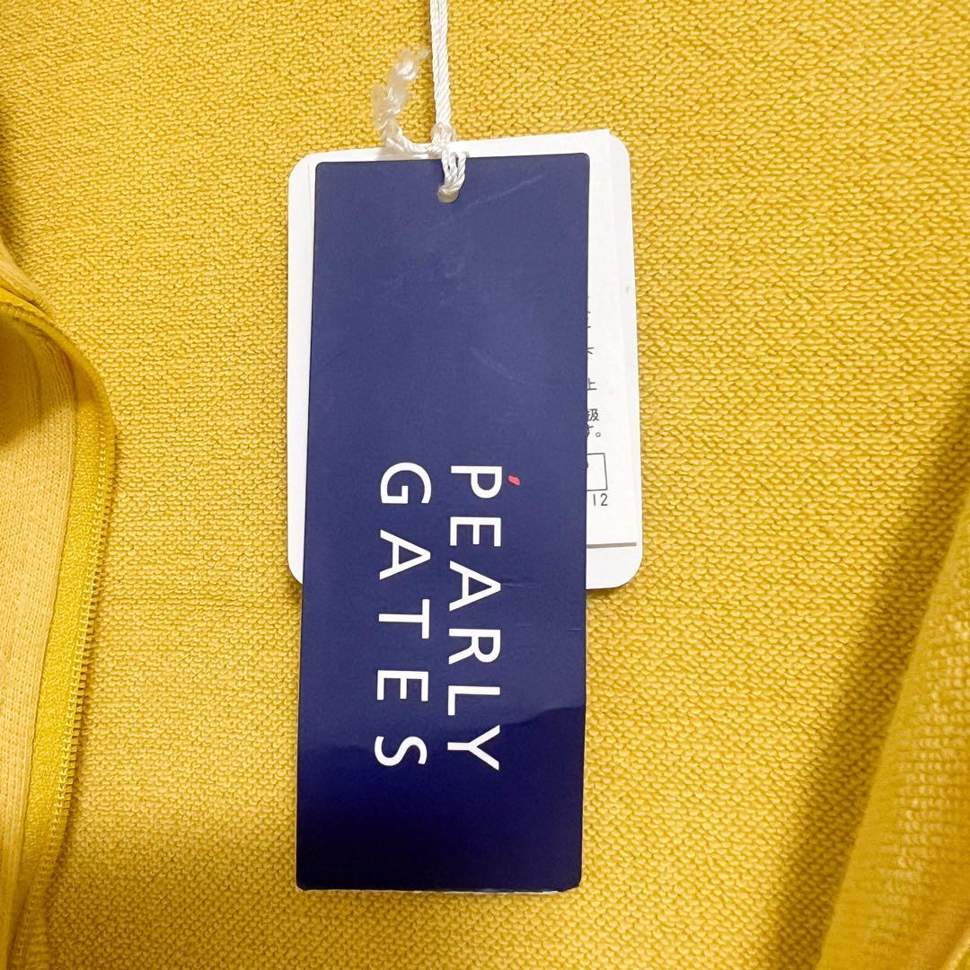 美品 PEARLY GATES タグ付 ハーフジップトレーナー XL