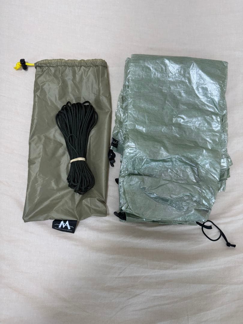 テント・タープ MLD MONK FLAT TARP 0.5oz Cuben fiber ver