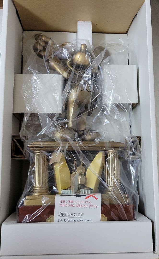 第一生命の非売品 ディズニー ミッキーコンサート ブロンズ像 オルゴール